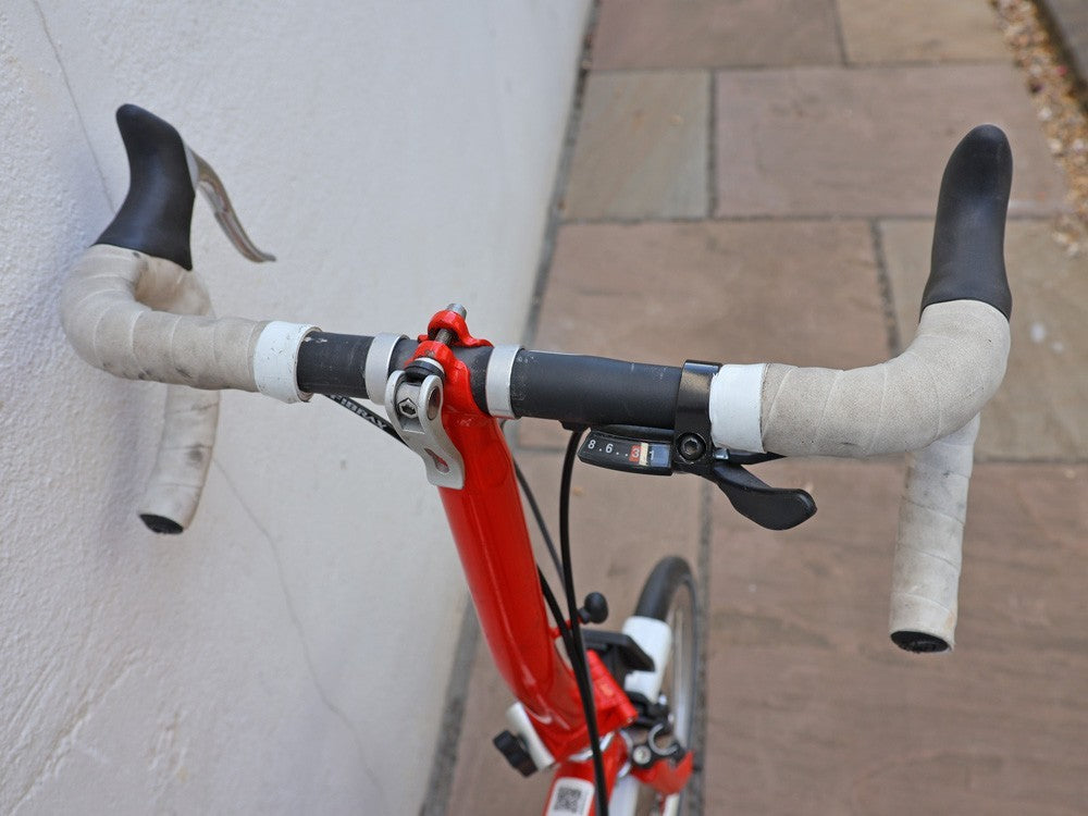 Brompton Bike extensively modified for touring
