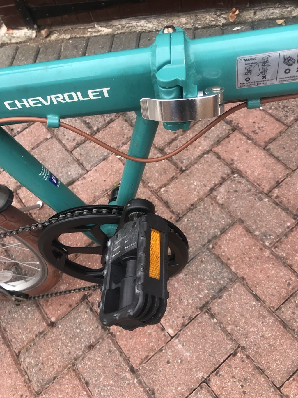 Chevrolet Folding Bike In Great Condition. Rarely Used.