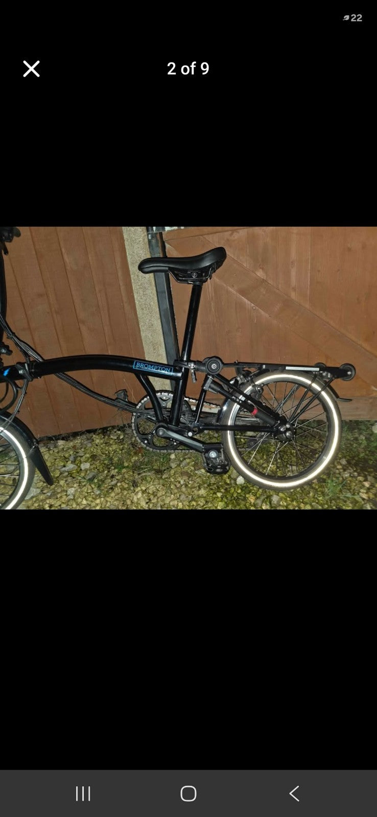 Brompton ml6u Folding Bike 16in With All Accessories Included.