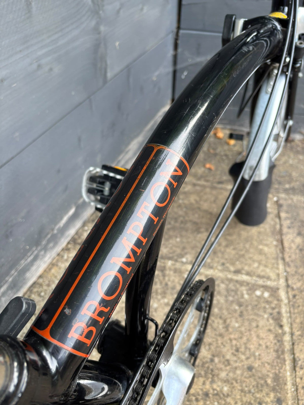 Brompton M5R C line Explore equivalent in Gloss Black - Leisure Used