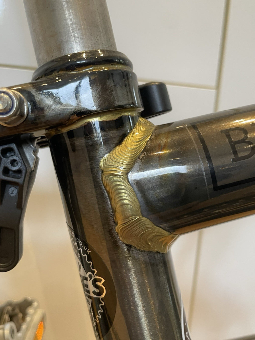 Brompton Folding Bike S2L-X Superlight in Raw Laquer