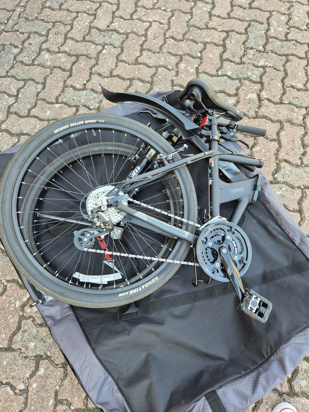 Dahon Espresso M Size Folding Hybrid Bike 18" Frame Excellent Condition