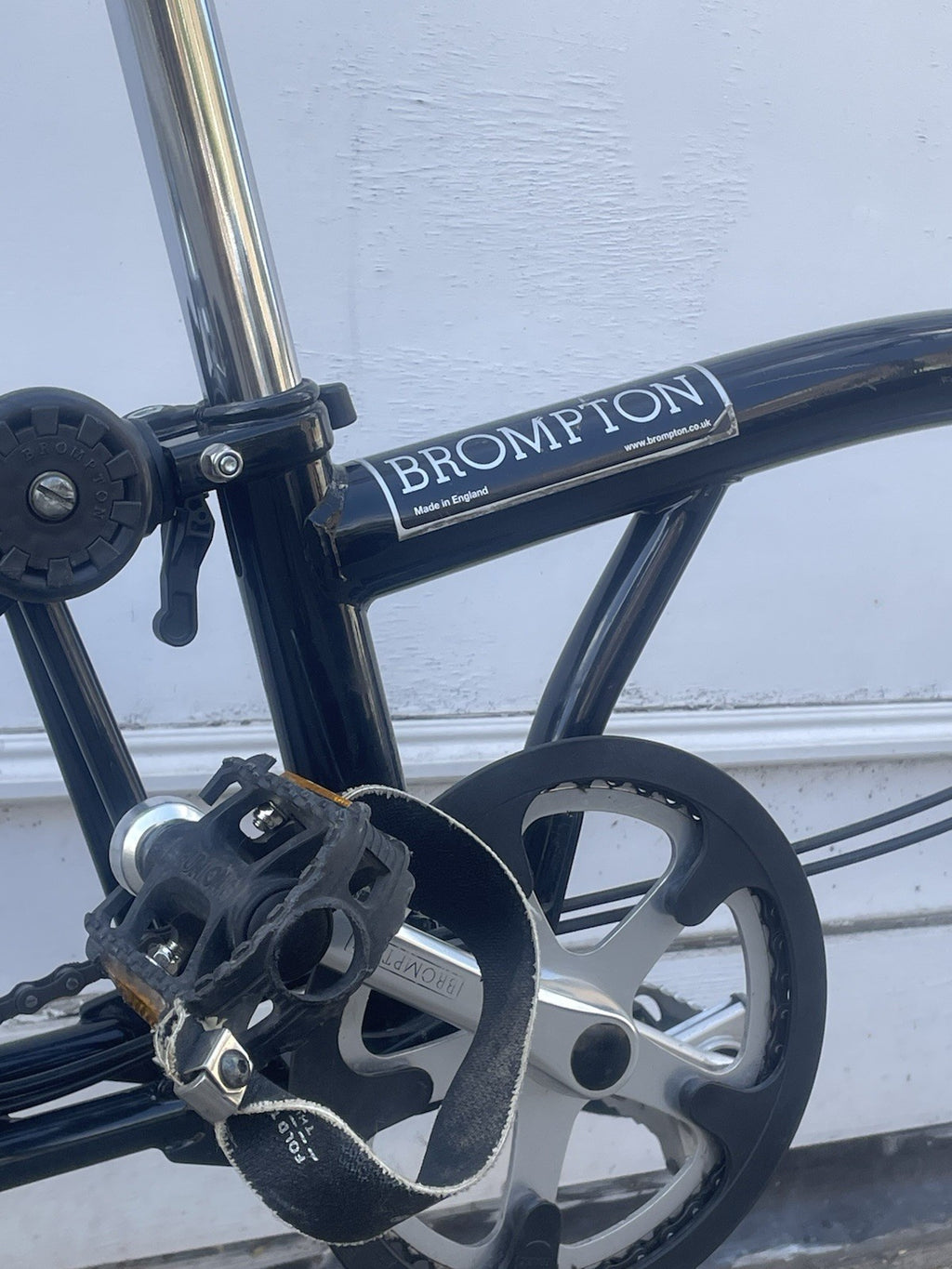 Brompton M3R Folding Bike - 3 Speed - Black