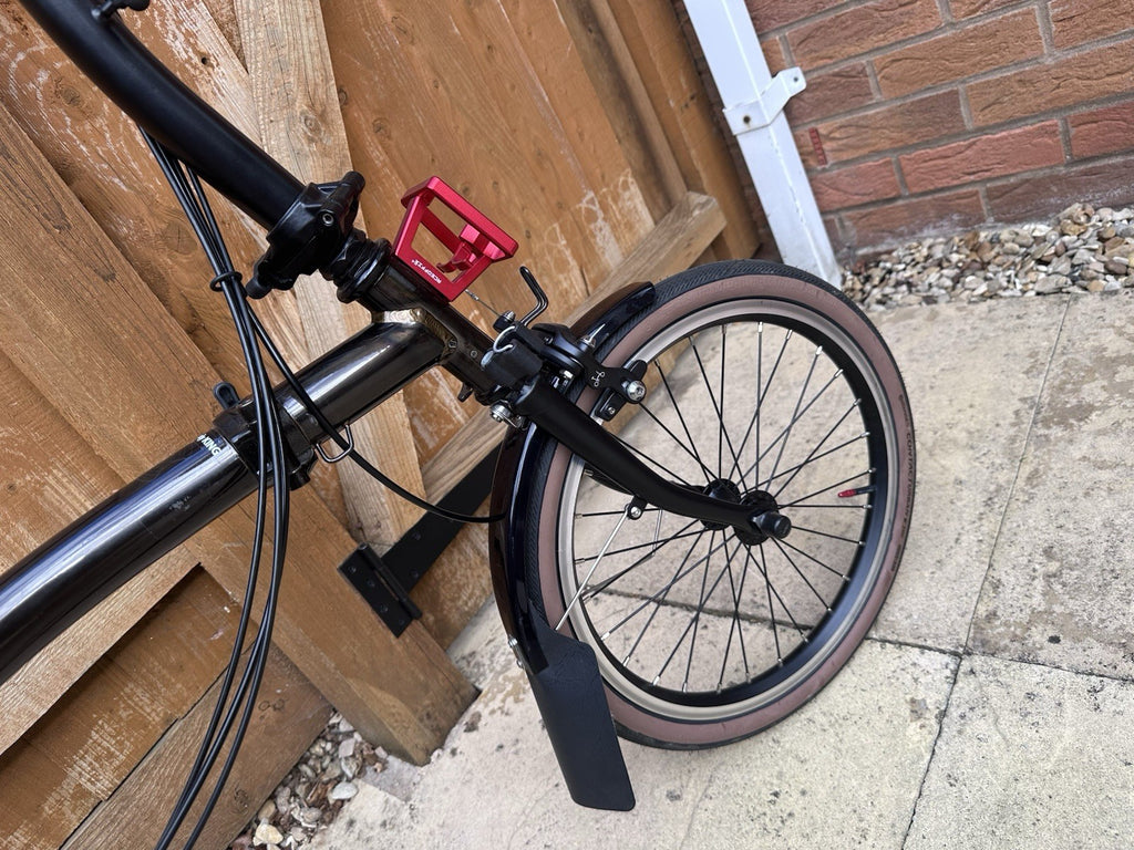 Brompton C Line 6-Speed Black Lacquer Edition Low Bar