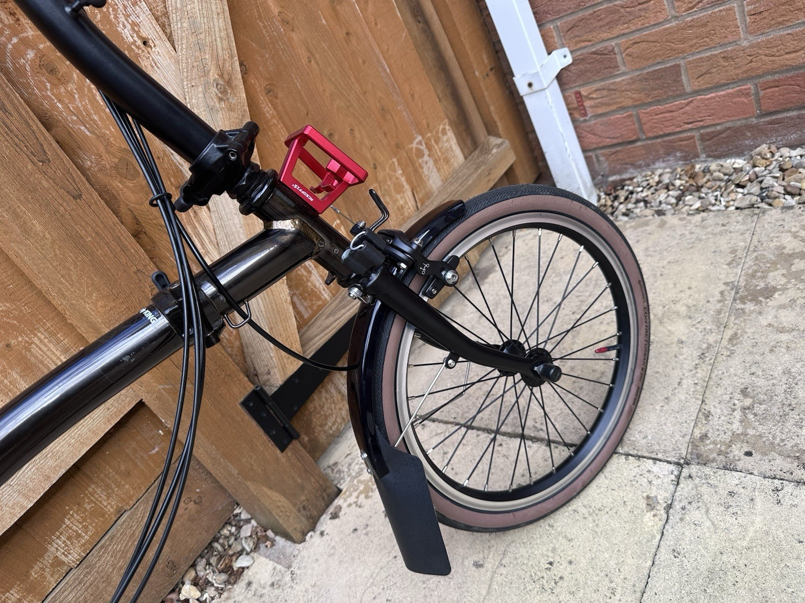 Brompton C Line 6-Speed Black Lacquer Edition Low Bar