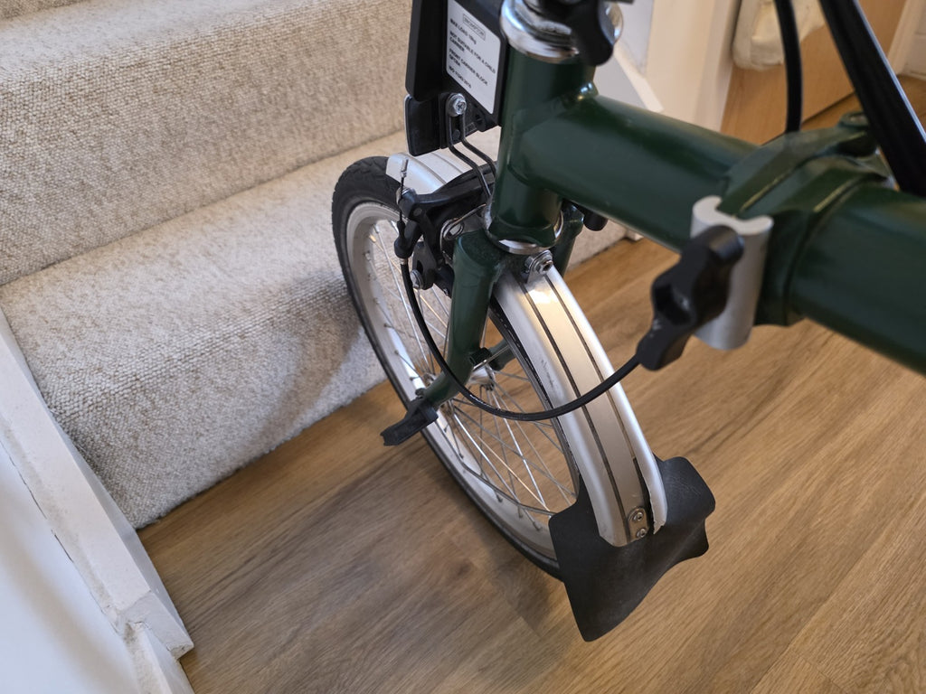 Brompton Folding Bike 6-Speed H6L British Racing Green - Serviced and Upgraded