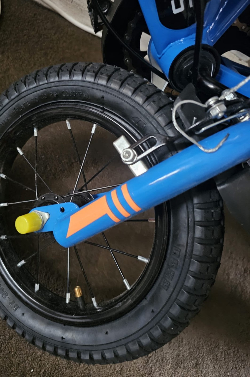 12-inch Toddler Bike Unisex Children's Cycling Bicycle Foldable Training Wheels