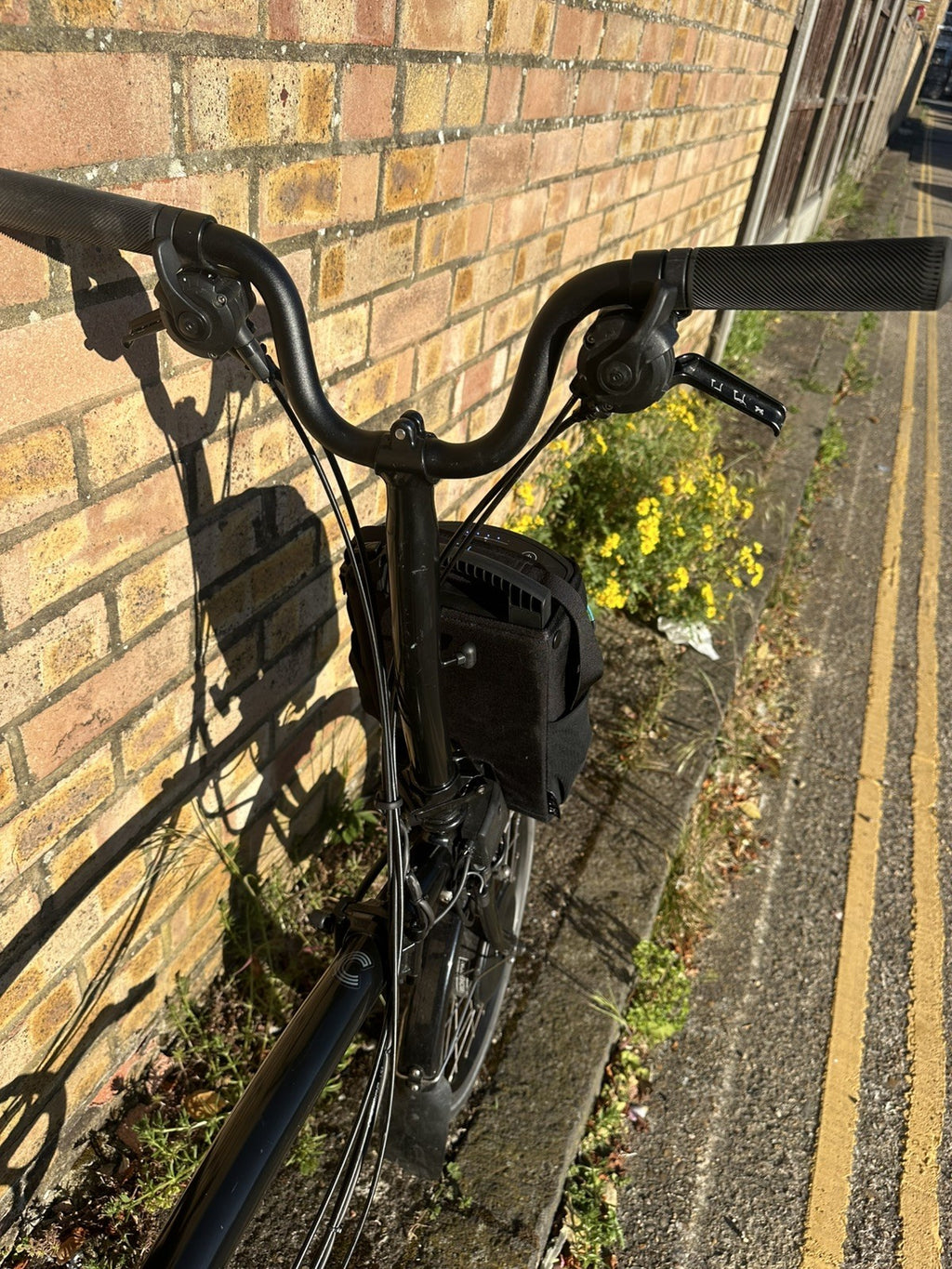 Brompton C Line E Folding Bike 6 Speed Black edition steel frame 2021