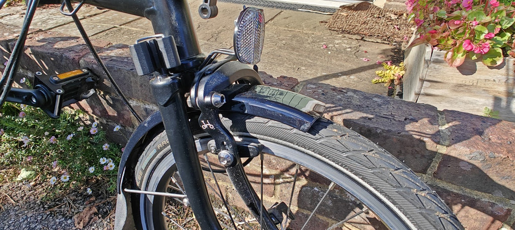 Brompton C-Line Explore 6 Speed - Excellent - Flat & Med Bars + Bag & Tools!
