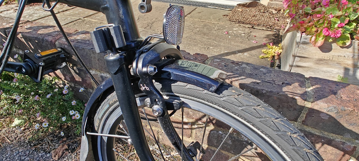 Brompton C-Line Explore 6 Speed - Excellent - Flat & Med Bars + Bag & Tools!