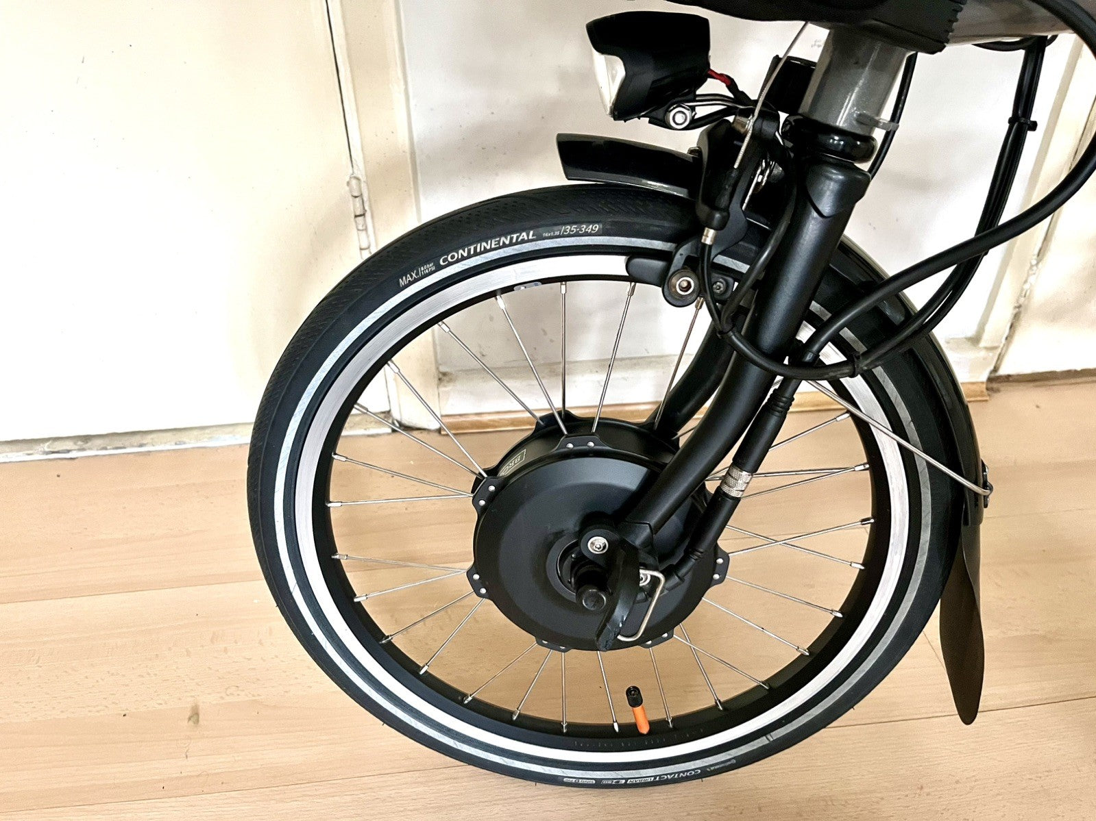 Brompton P Line 2023 4-Speed, Storm Grey, Mid Handlebar