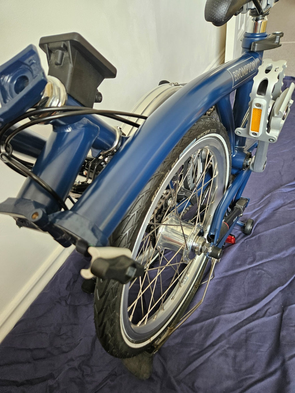 Brompton 3 Speed - C Line - M3L - Blue - excellent condition