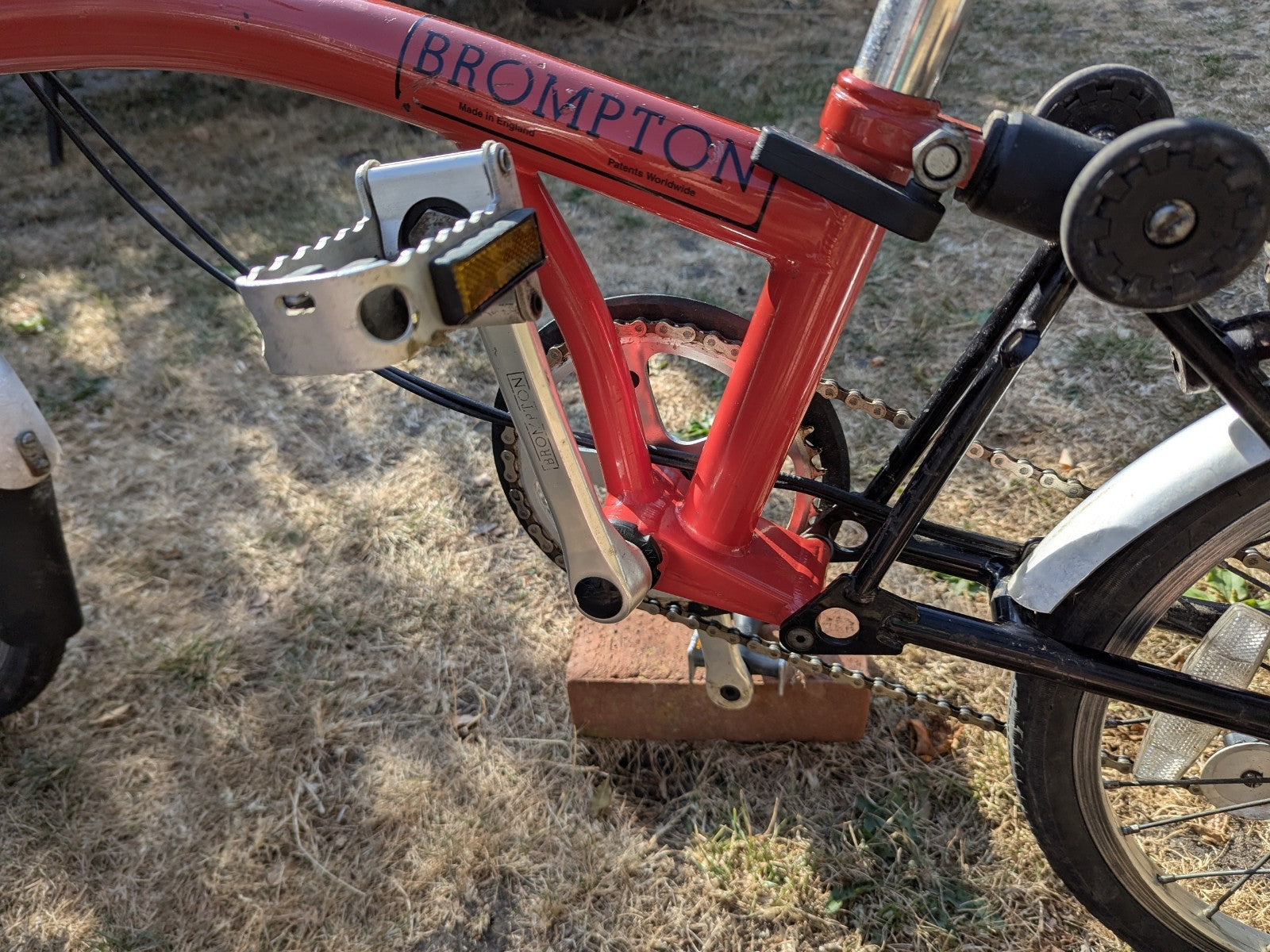 Vintage Brompton 5 Speed 1990's - Lightly used.