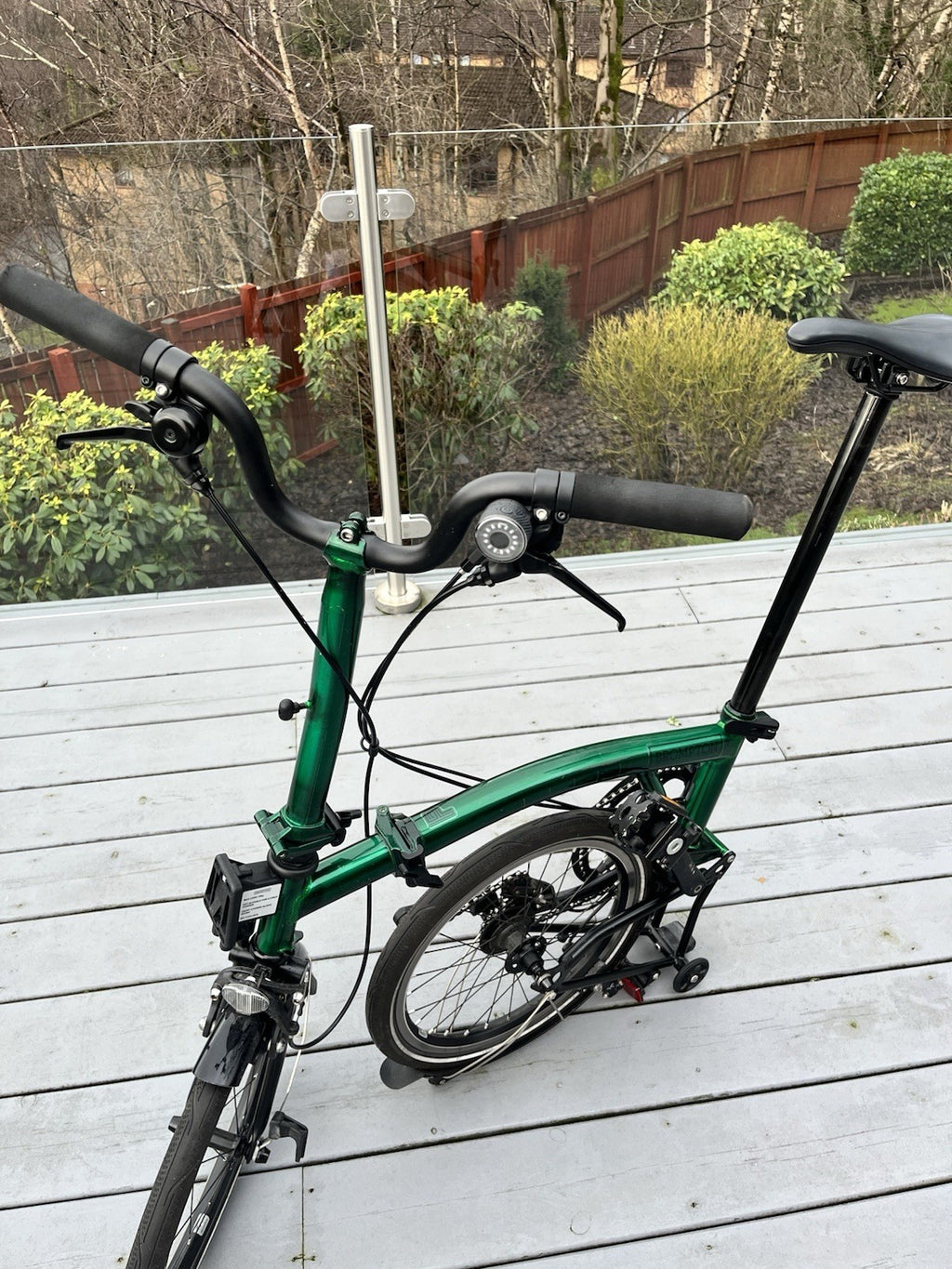 Brompton M4L P Line Emerald Lacquer 9.74Kg