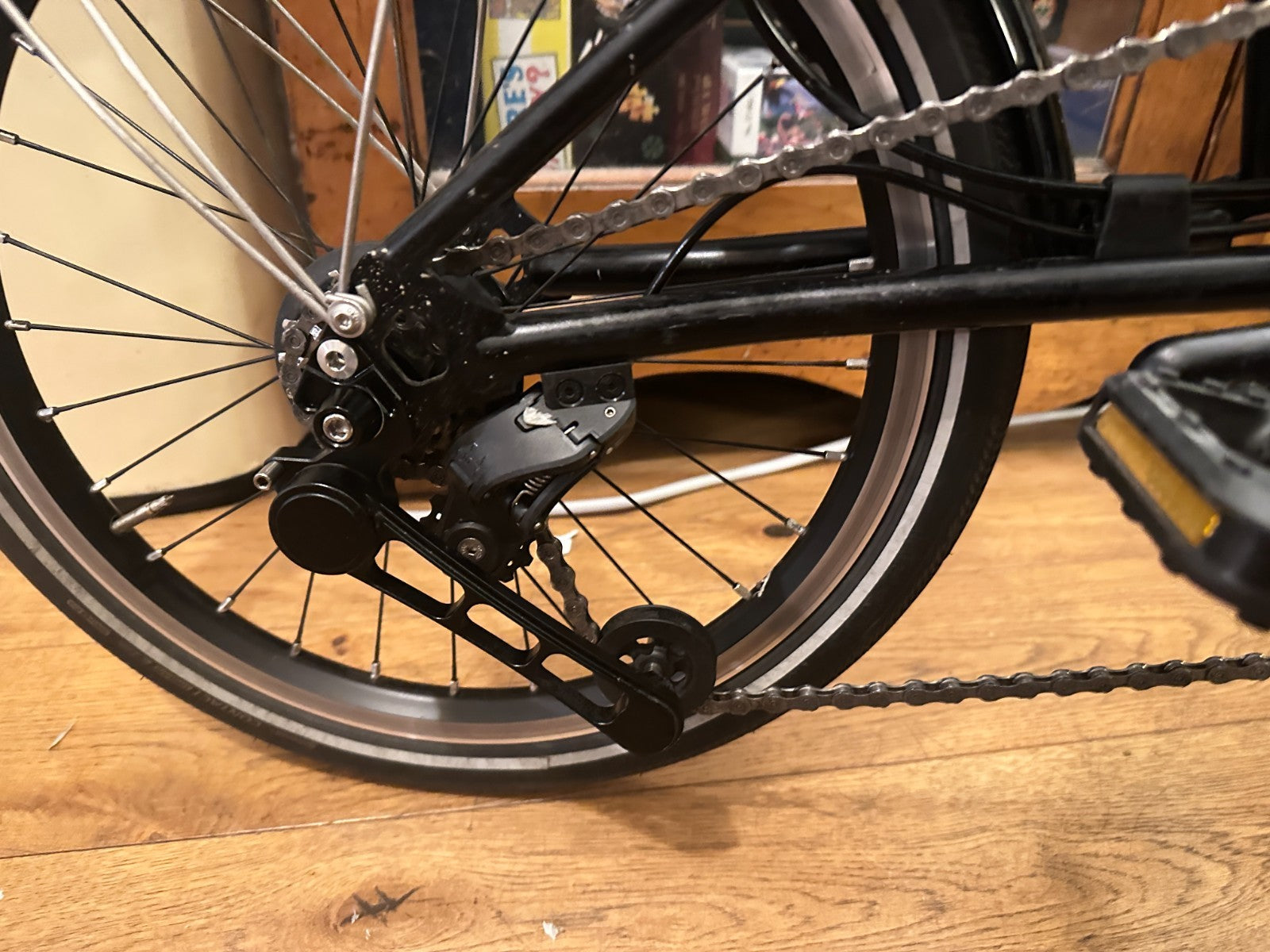 Brompton  P Line 4 Speed Folding Bike, Low Bar, upgraded Parts & Metro Bag