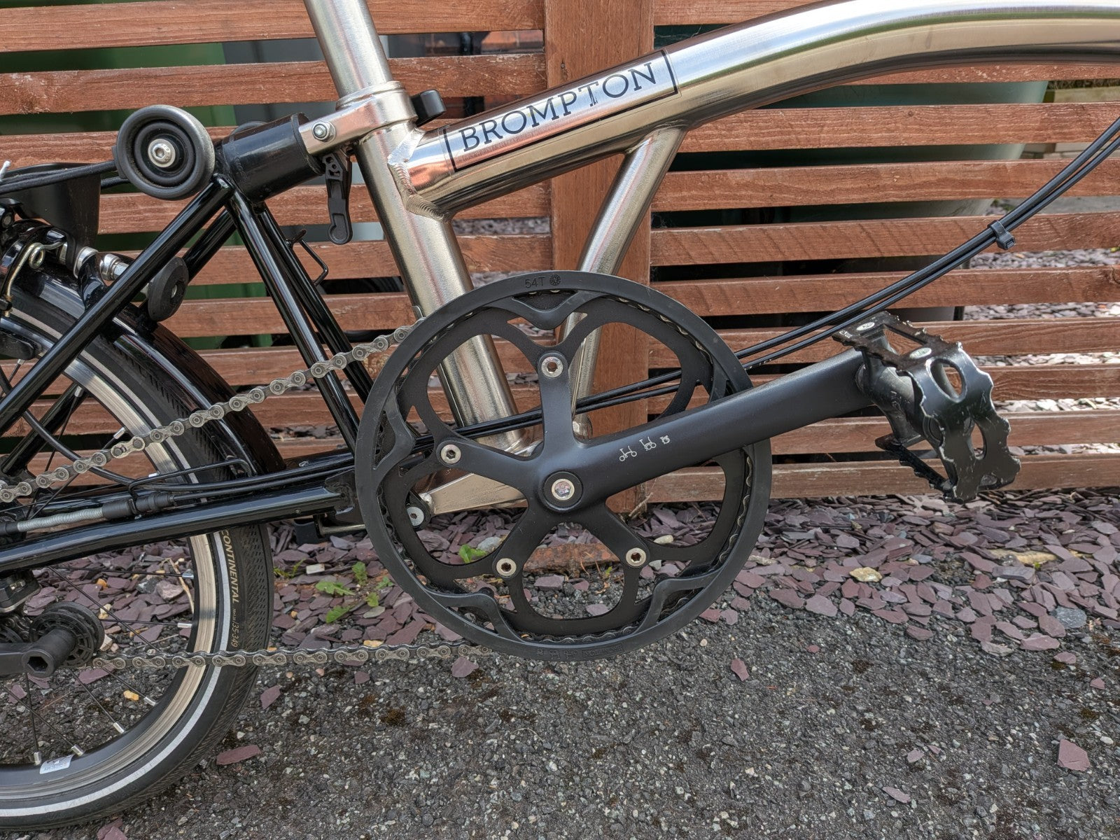 Brompton S2L Nickel Edition Folding Bike 2016
