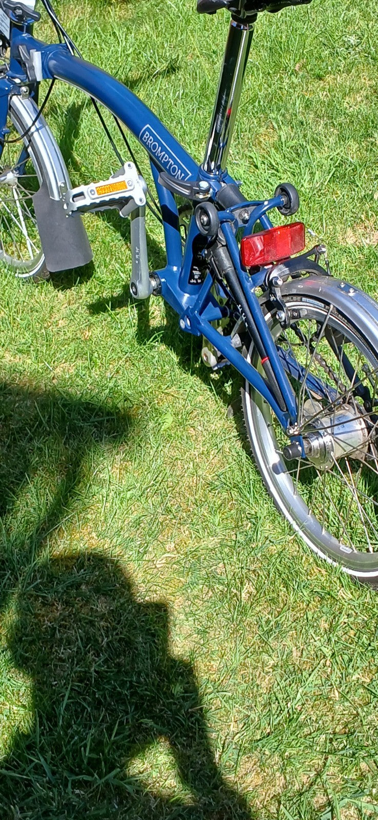 Brompton folding bike 3 speed