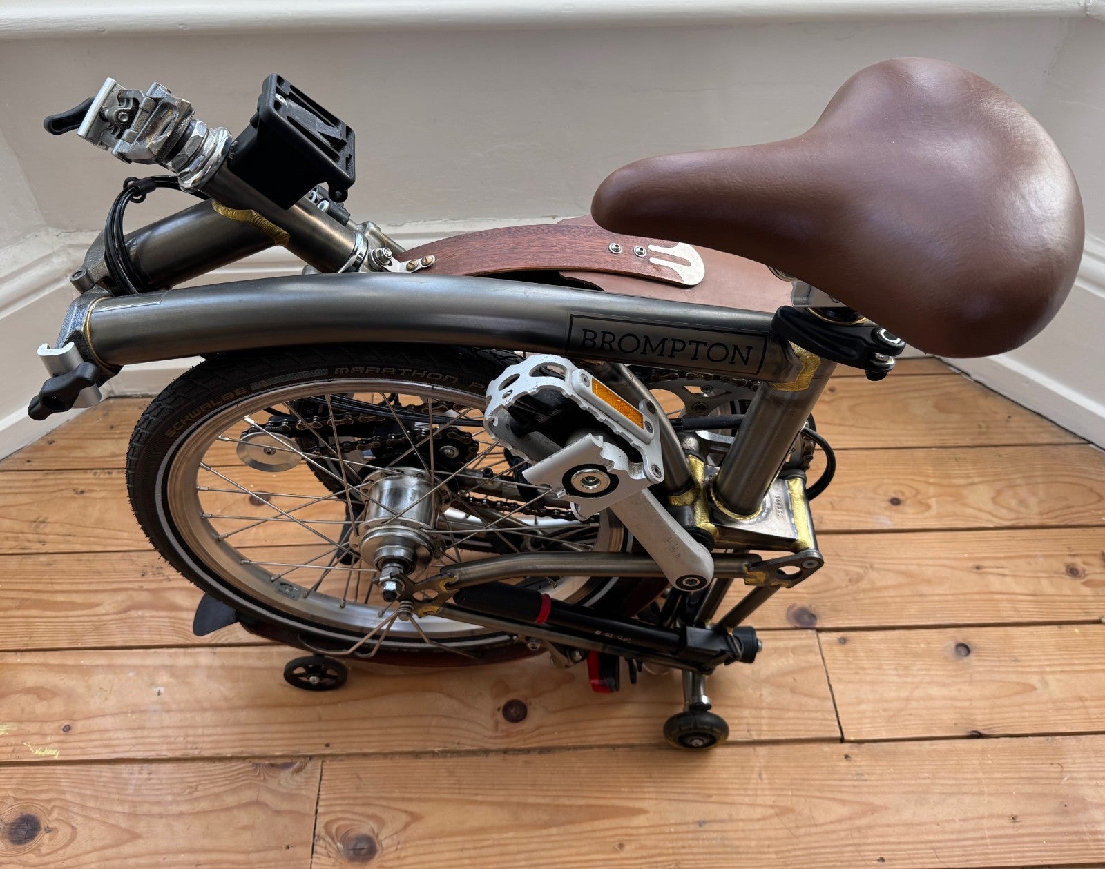 Brompton C Line M3L Raw lacquer