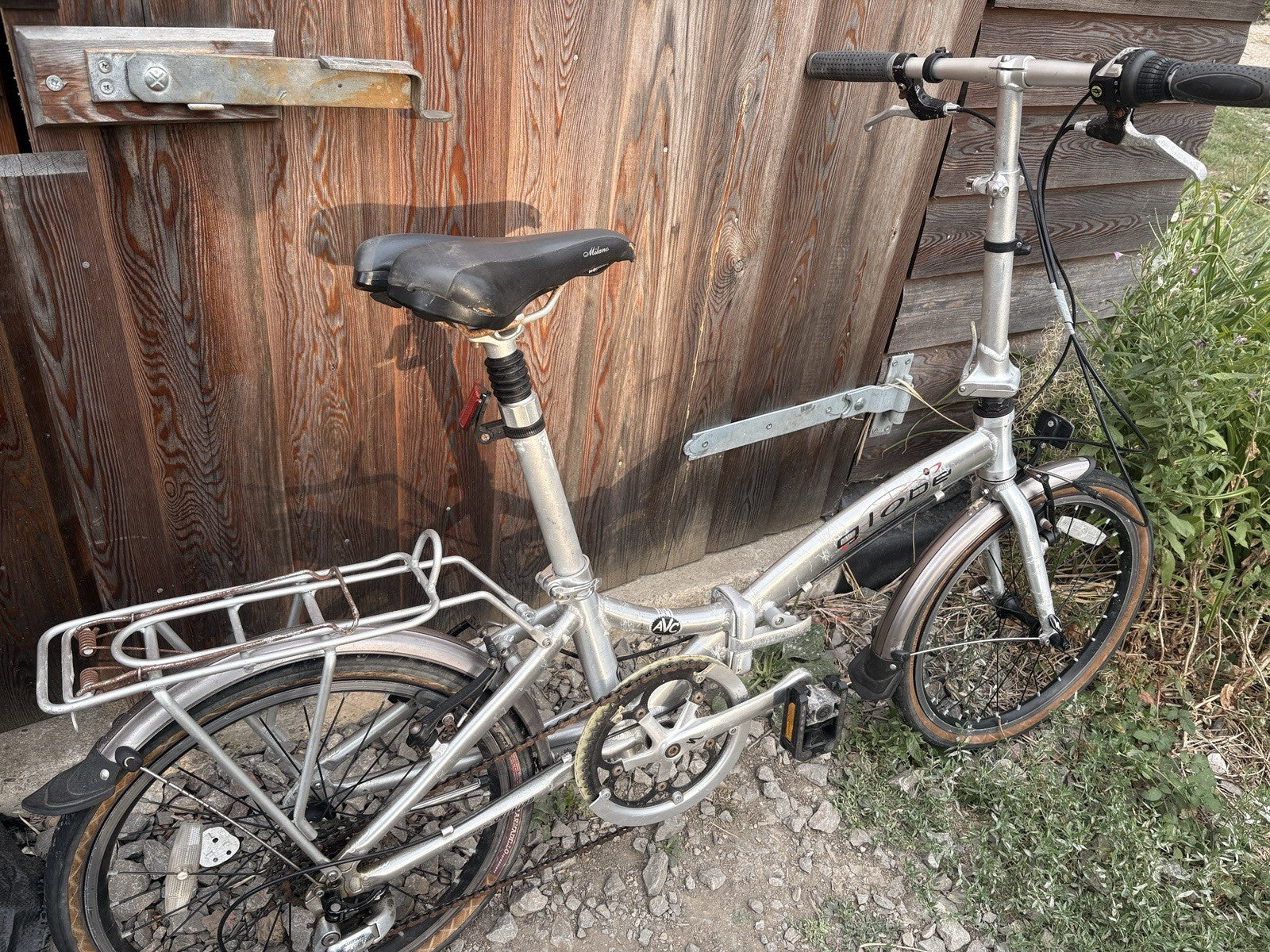 Globe Fold-up Bike Grey 20" Wheels