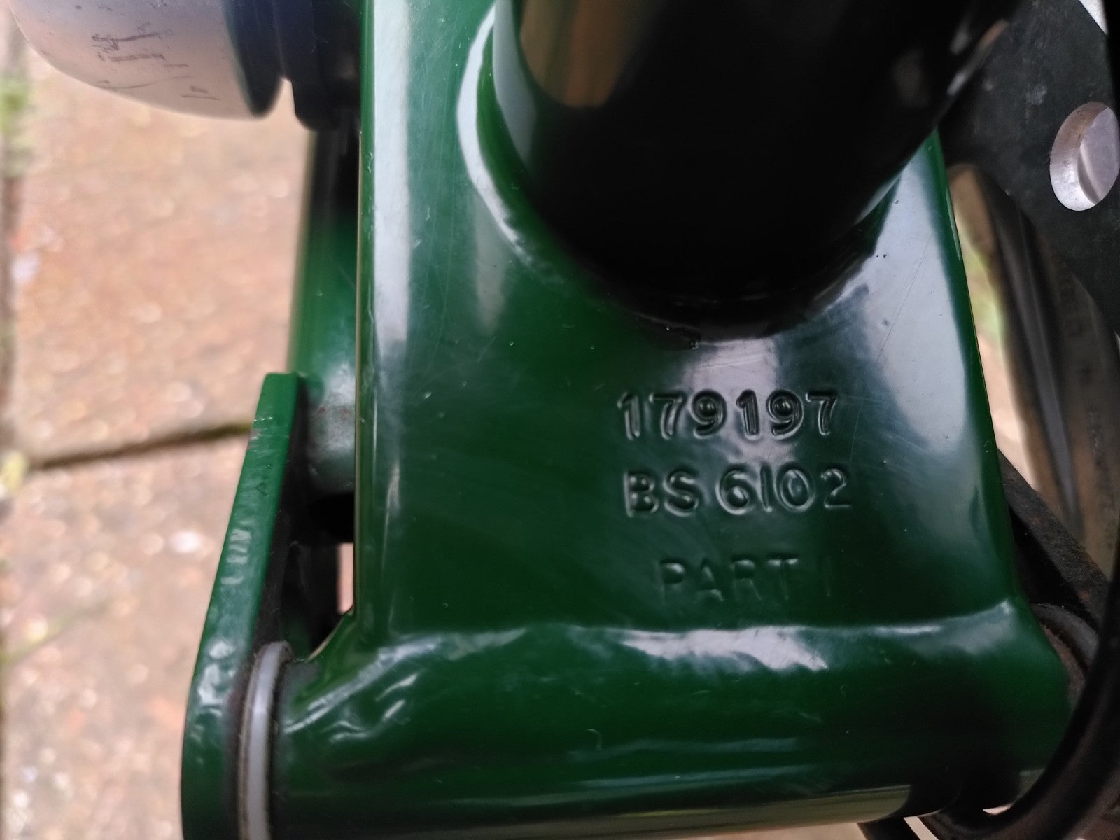 Brompton Folding Bike 3-Speed racing  green great condition