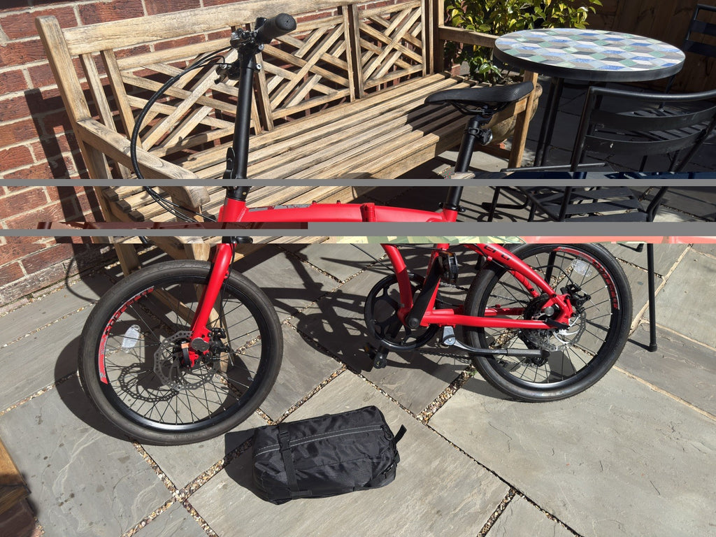 Carrera Intercity Disc 8-Speed Folding Excellent Condition
