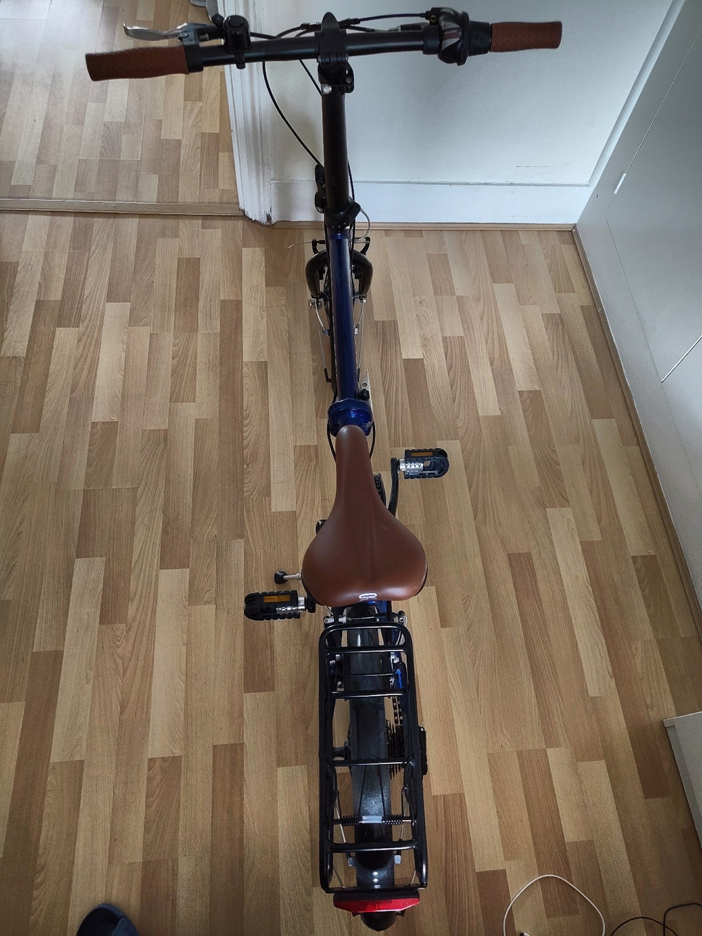 Raleigh Stowaway Folding Bike 2023 Blue Good Condtion Shimano 7 Speed