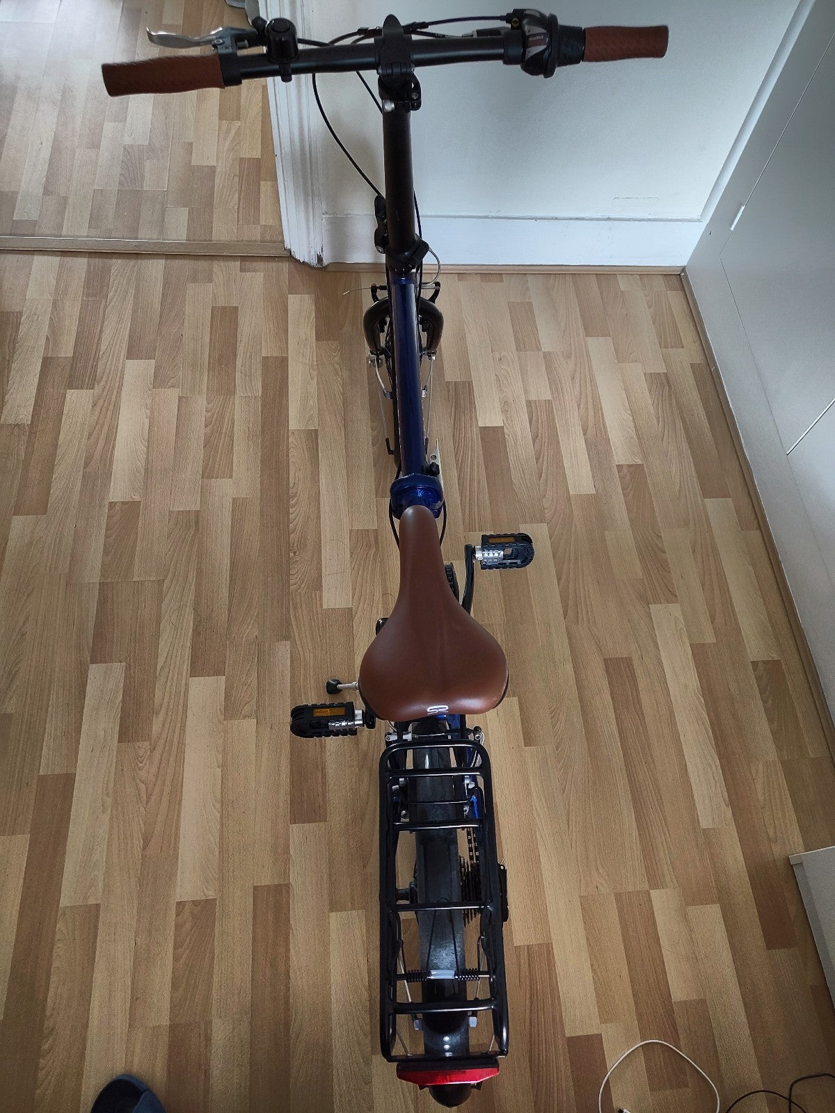 Raleigh Stowaway Folding Bike 2023 Blue Good Condtion Shimano 7 Speed