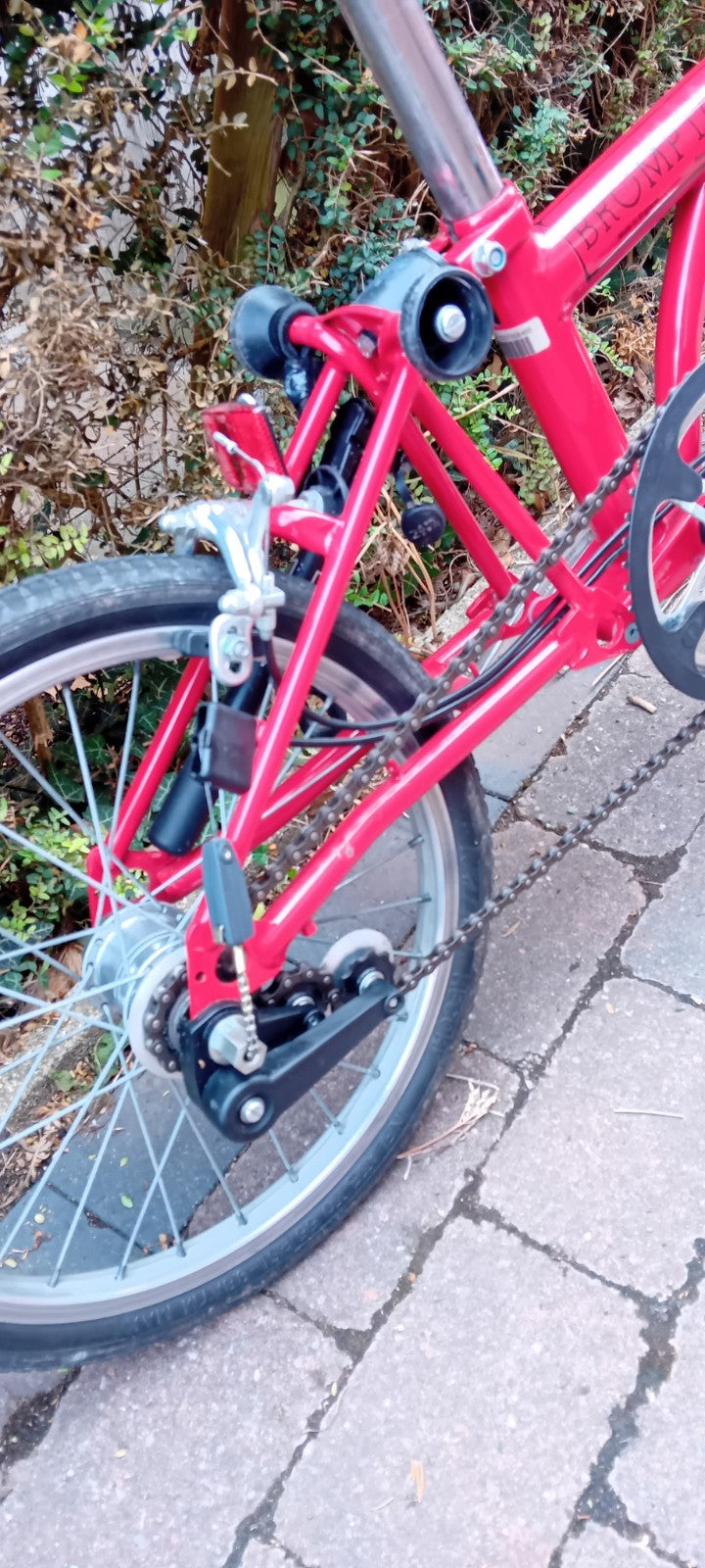 Brompton Folding Cycle 3 speed.