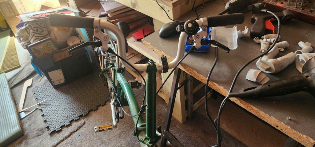 Brompton M6R Folding Bike – 2015 – Green