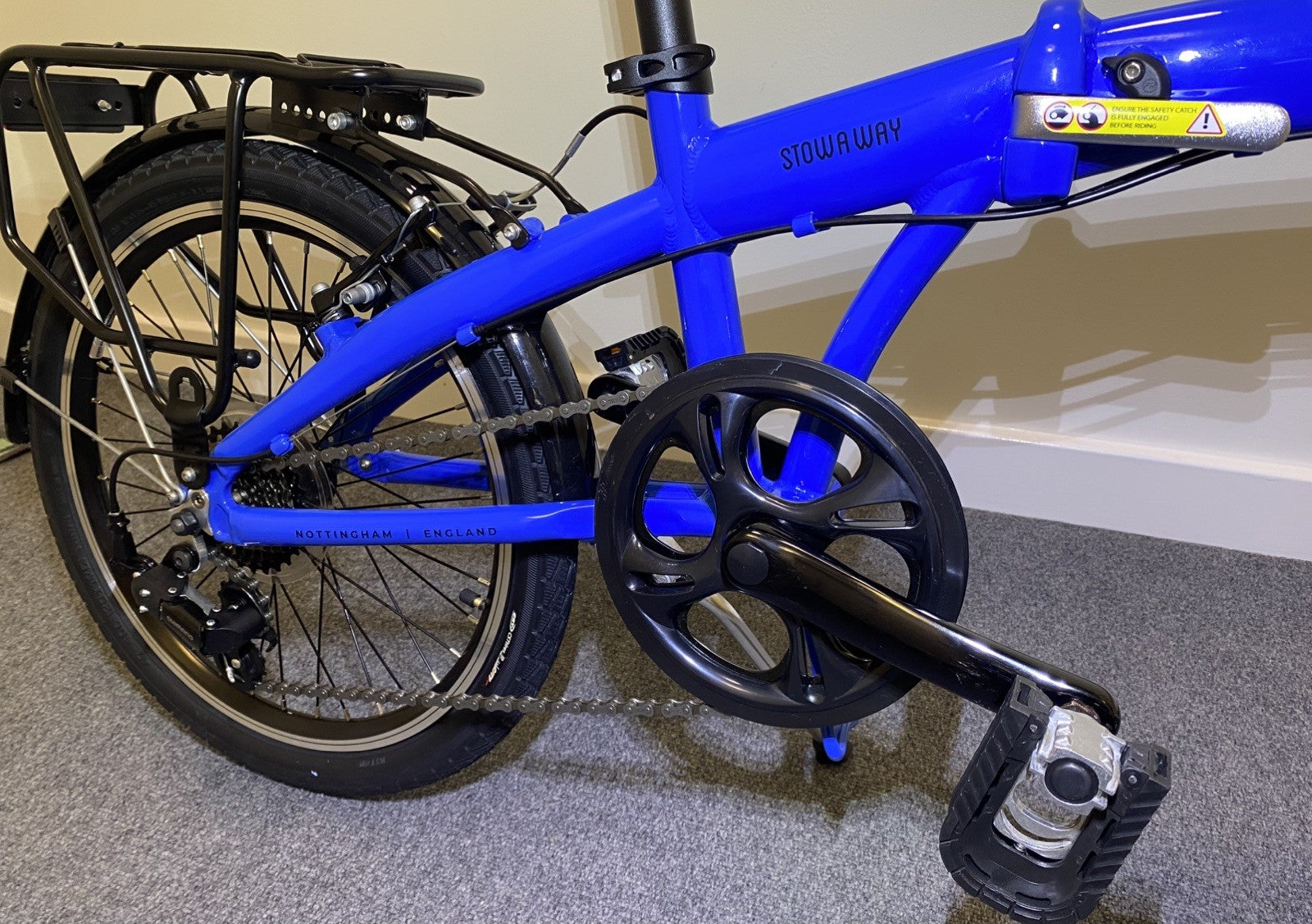 Raleigh Foldable Bike Stow A Way - Lightweight and compact. New unused. RRP £549