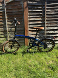 Raleigh Stowaway 20" Folding Bike Dark Blue