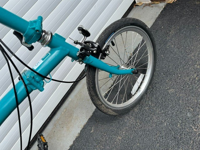 Brompton B75 16" Folding Bike - Blue