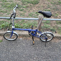 Land Rover Freelander City Folding Bicycle Blue