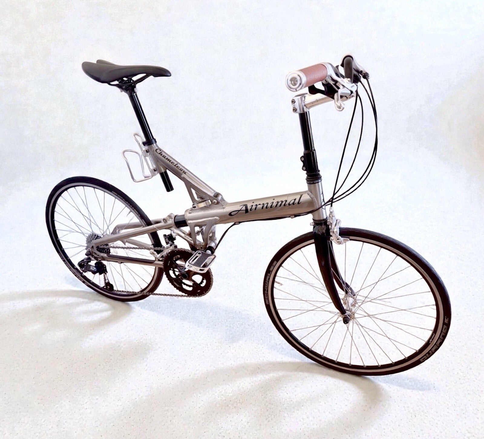 Airnimal Chameleon Elite Ultralight Folding Bike In Very Rare Raw Finish. Mint