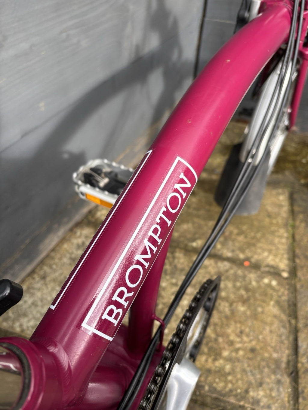 Brompton M6L in Berry Crush Folding bike C Line Equivalent - Leisure Use Only