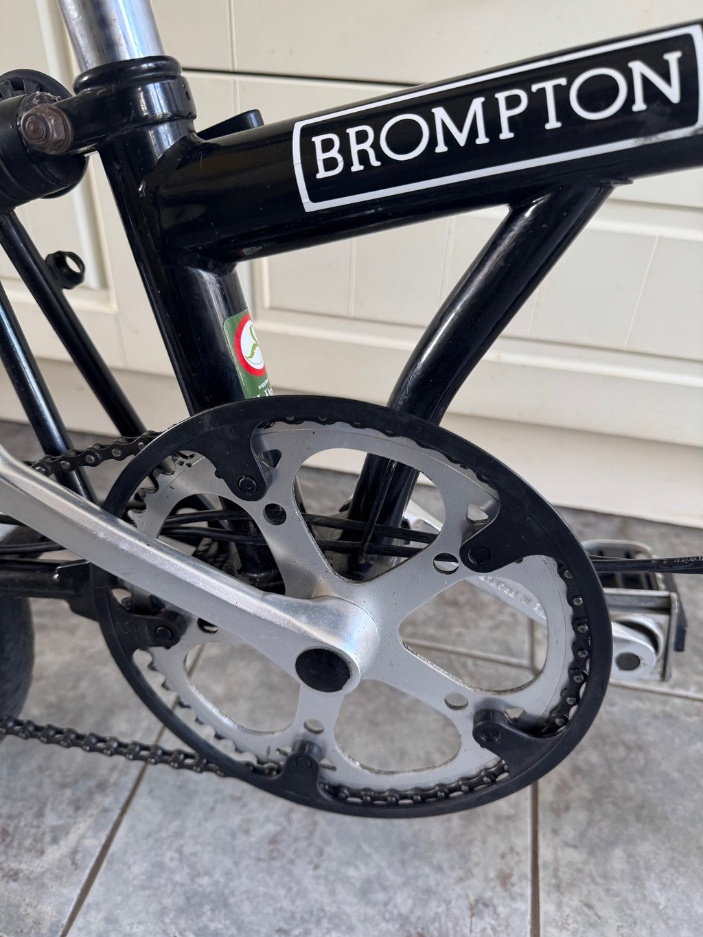 Brompton Folding Bike | 5 speed M5L in Jet Black , Used Bicycle, original box