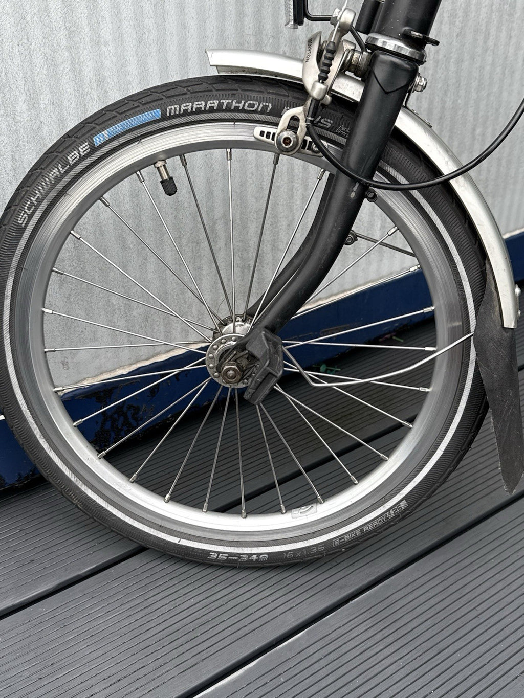 Brompton M3L (C Line) folding bicycle in Satin Black -In Very Good Condition✅