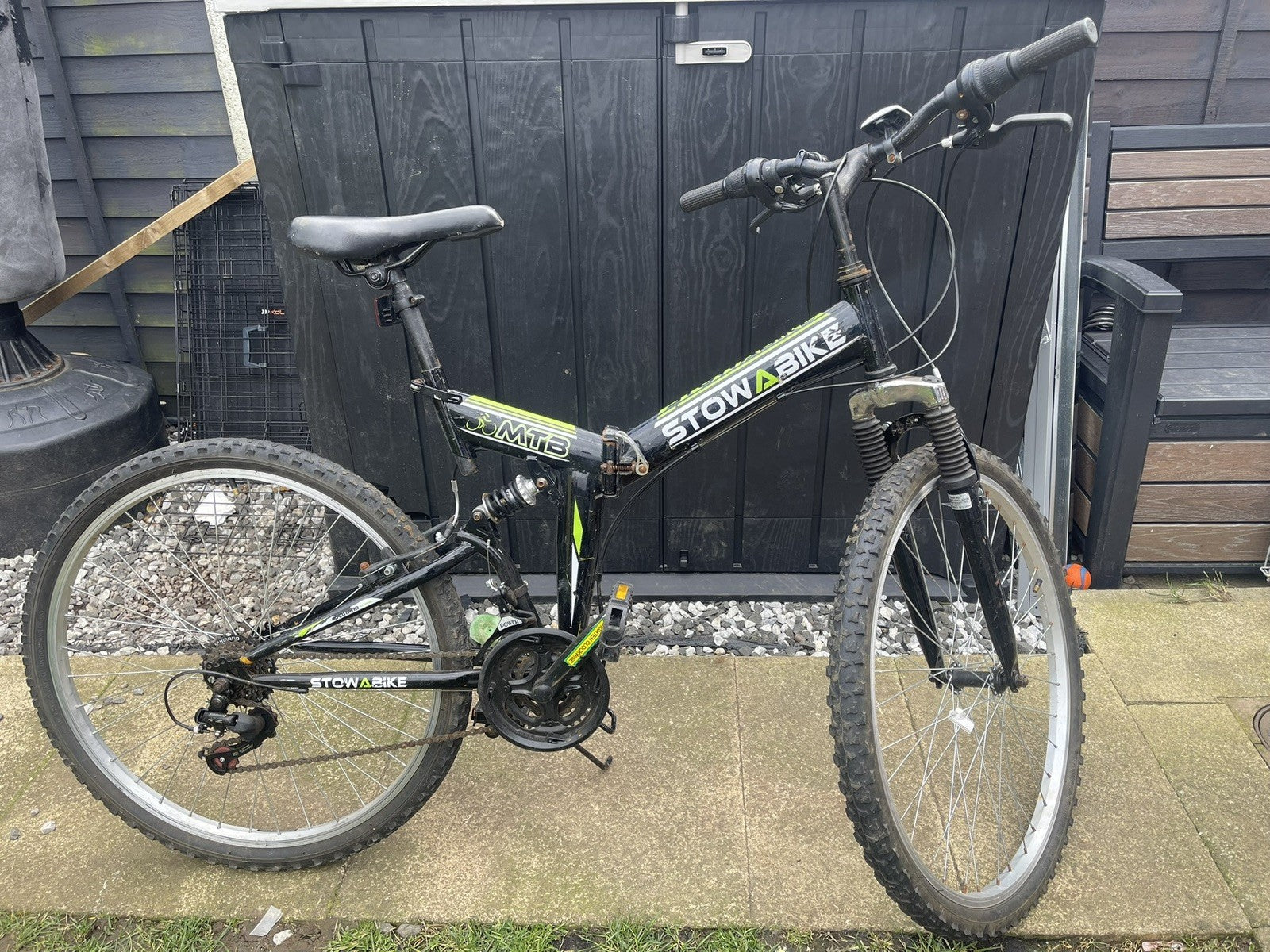 ADULT FOLDING FULL SIZE MOUNTAIN BIKE