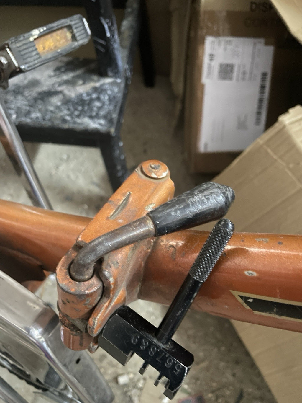 Peugeot Vintage Folding Shopper Bike 1972 Steel Frame collection N4 London