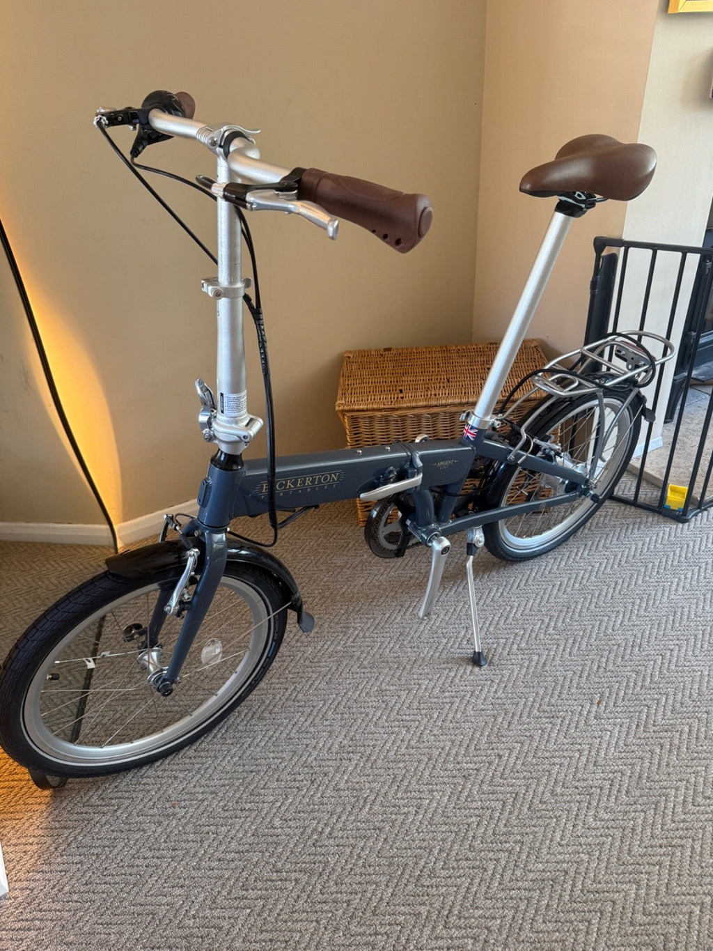 Bickerton Argent 1707 Portable Folding Bicycle, Brompton Alternative
