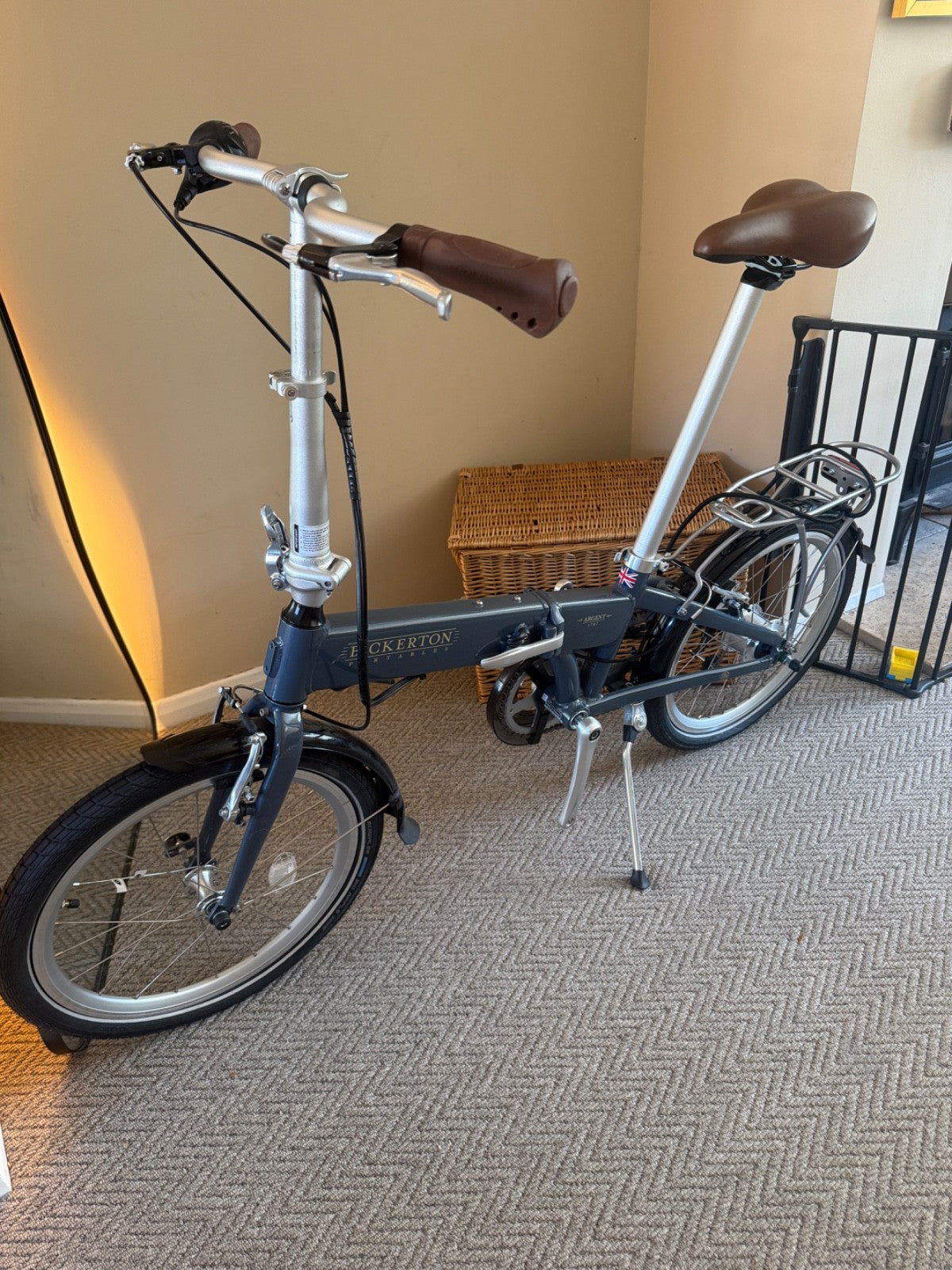 Bickerton Argent 1707 Portable Folding Bicycle, Brompton Alternative