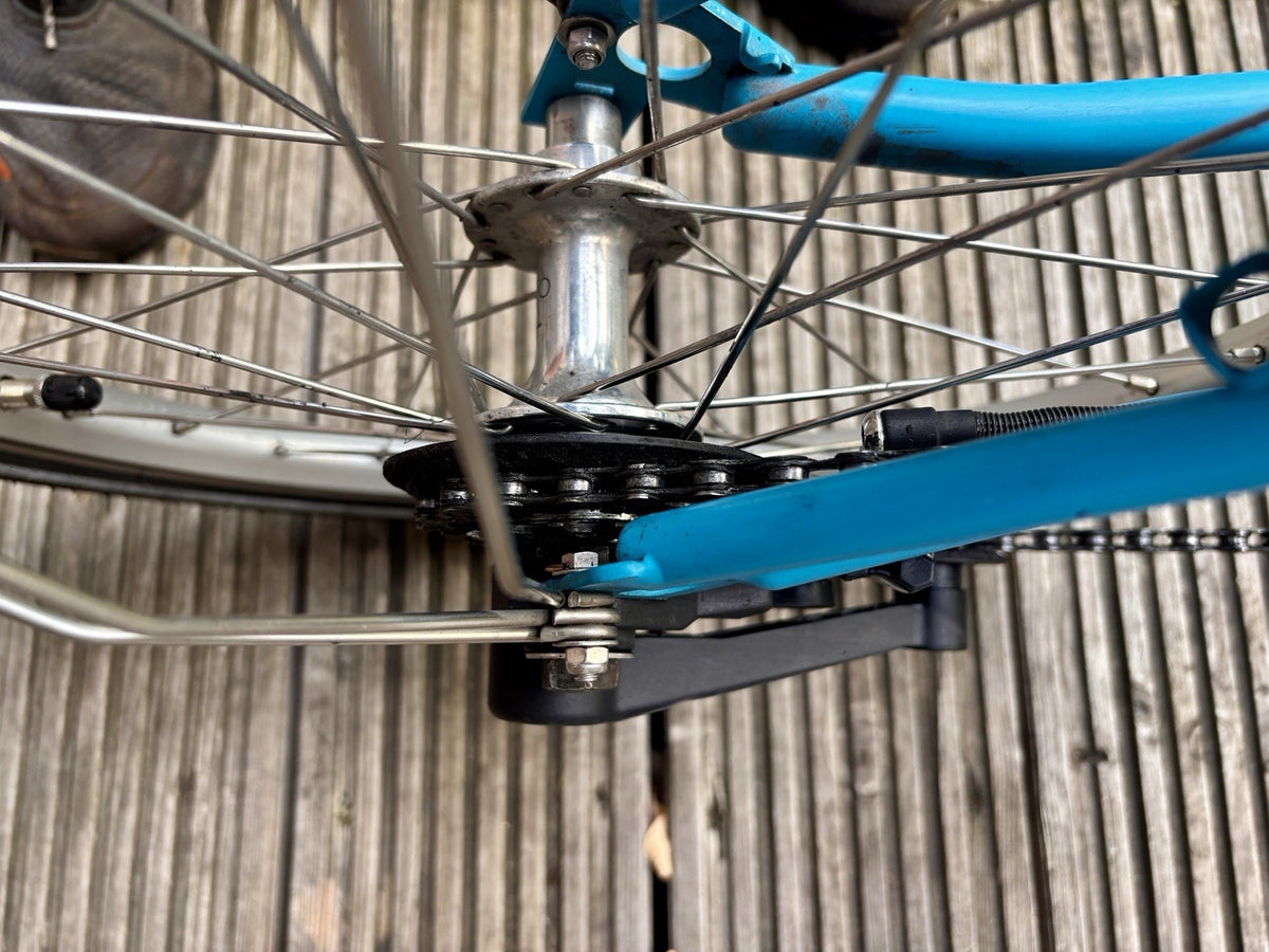 Brompton S2L Folding Bike Blue Lagoon - 2 speeds - 16in Wheels Mudguards