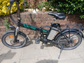 Ecosmo 20AF09BL 20" Wheel 12kg Lightweight Alloy Folding City Bicycle - Black