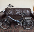 Raleigh Evo 7 Folding Bike 20” Shimano 7 Speed With Rack & Bag