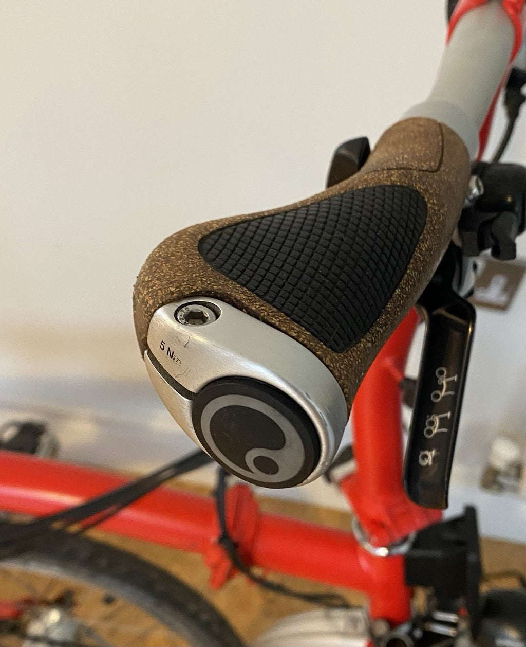 Brompton S6L Folding Bike Six-Speed Dynamo Plus Front and Rear Bags