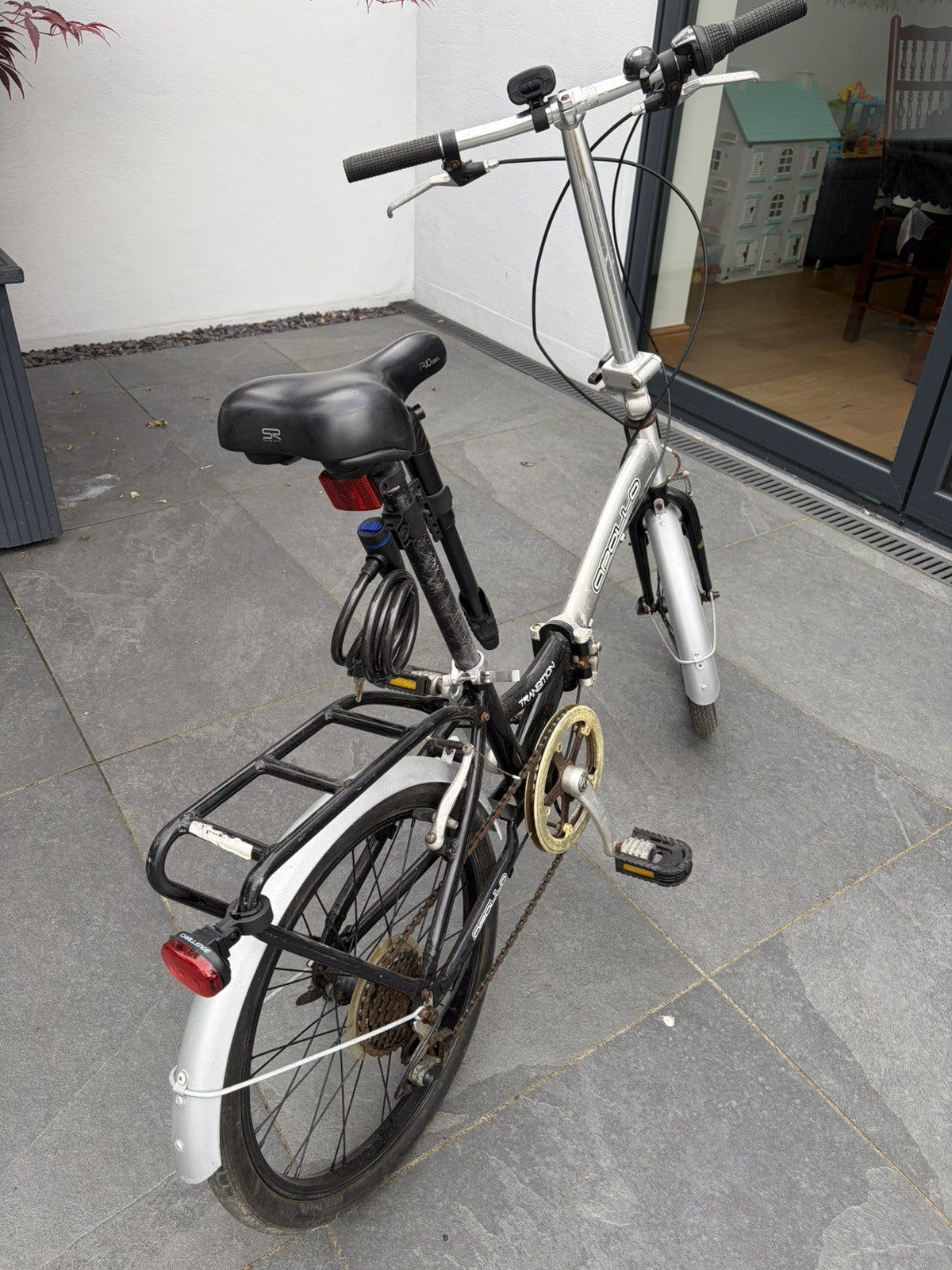 Folding Bike Apollo Transition 20” Wheels Alloy Frame Shimano 6 Gear Revoshift