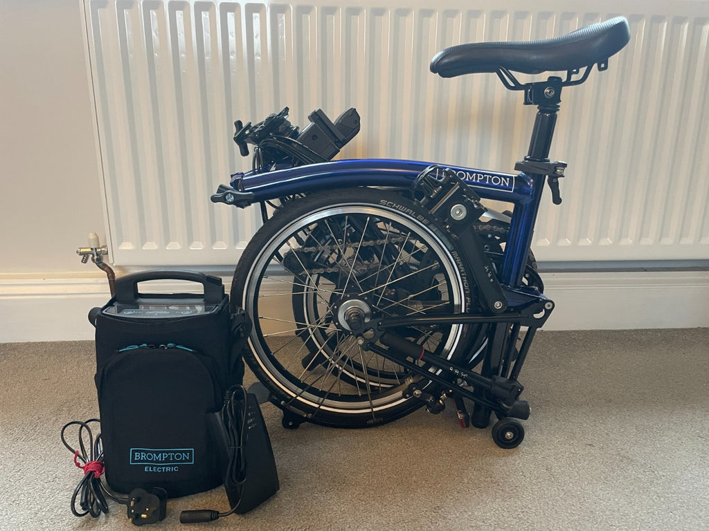 Brompton Electric M6L- 6 Speed - Bolt Blue - 2020