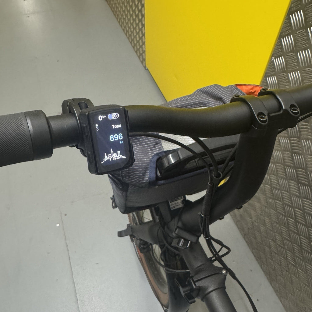 Brompton G Line 4 Speed Space Black Folding Bike