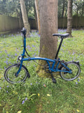 Brompton C-Line 6-Speed in Ocean Blue (Discontinued) - April 2026