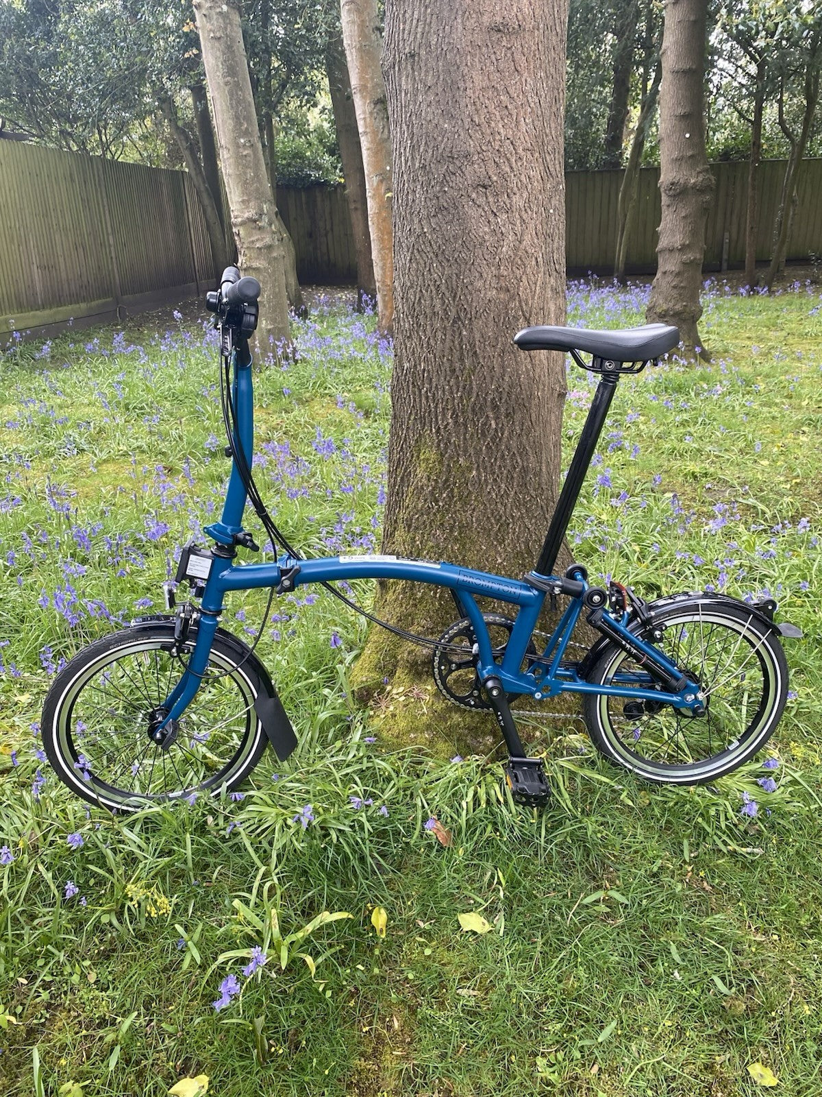 Brompton C-Line 6-Speed in Ocean Blue (Discontinued) - April 2026